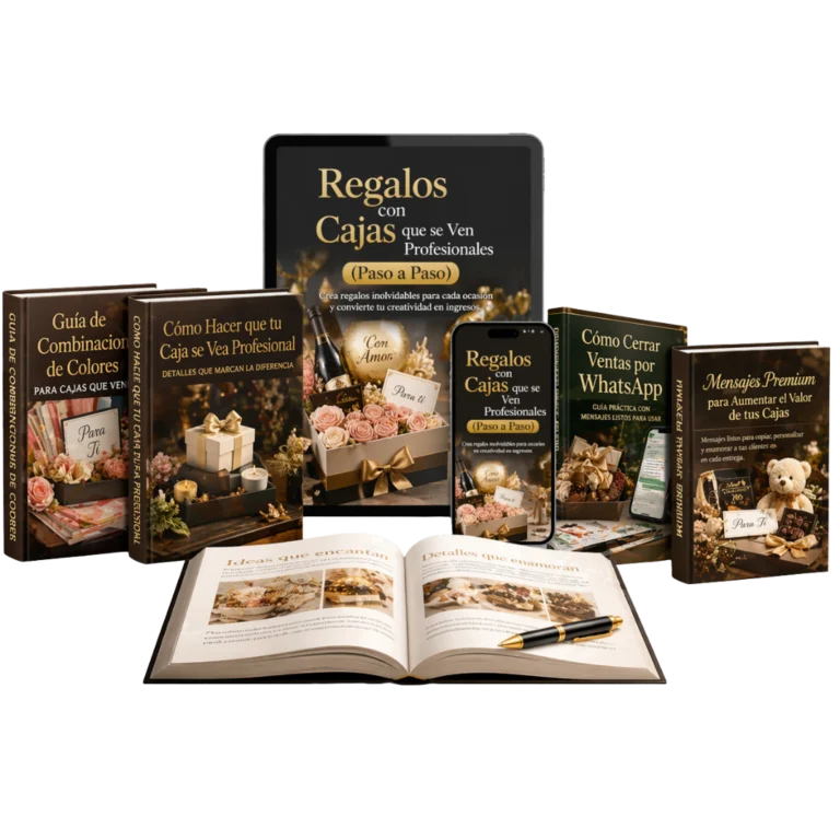 Mockup del sistema de regalos