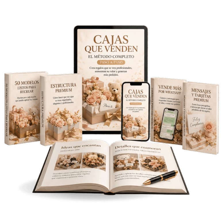 De Cero a Caja — Mockup